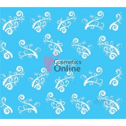 Stickere cu Apa pentru unghii cod B038 Alb